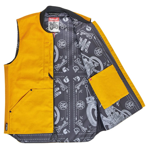 Biltwell 4 Speed Vest Gold