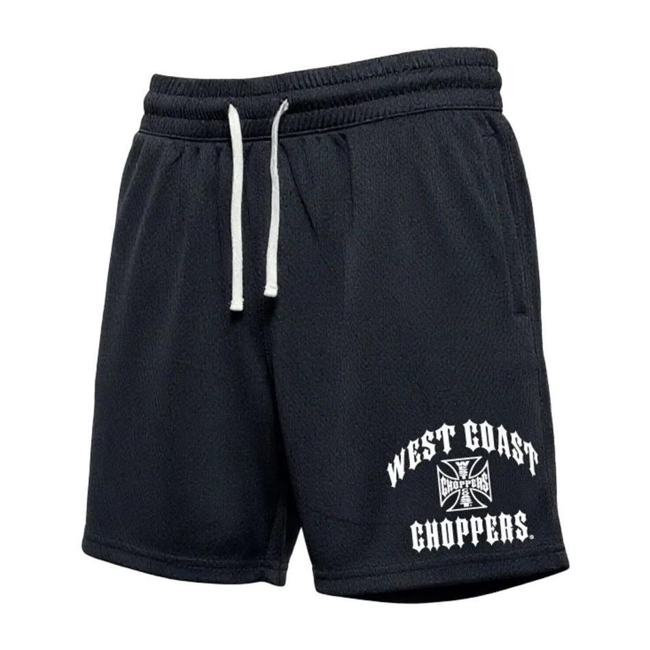 West Coast Choppers Iron Mesh Shorts Black