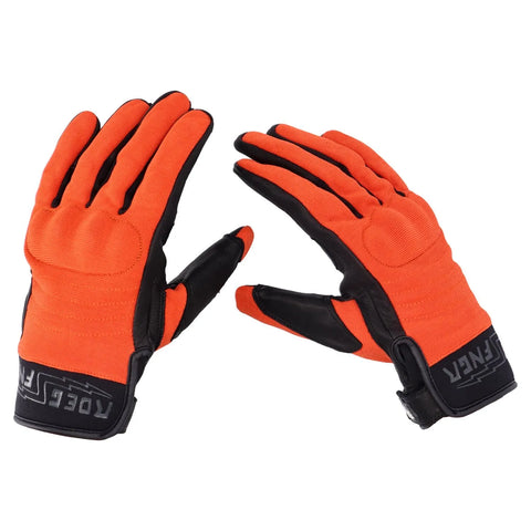 ROEG Fngr Textile Gloves Orange