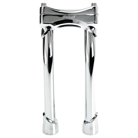 Biltwell Murdock Pullback Risers 10" Chrome