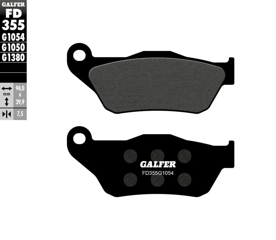 Galfer Sintered Metal Front Brake Pads FD355G1054