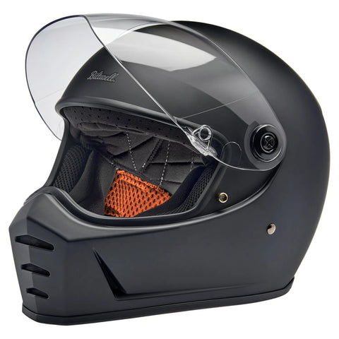 Biltwell Lane Splitter Helmet Flat Black