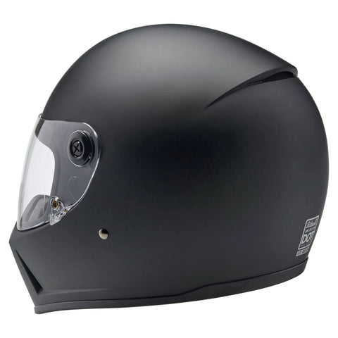 Biltwell Lane Splitter Helmet Flat Black