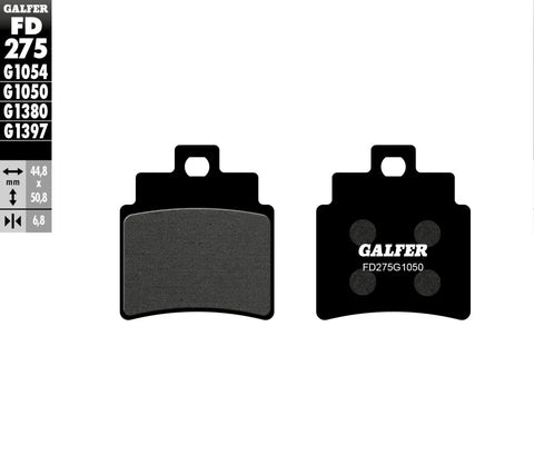 Galfer Organic Front & Rear Brake Pads FD275G1050