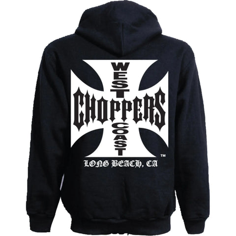 West Coast Choppers OG Classic Zip Hoodie Black