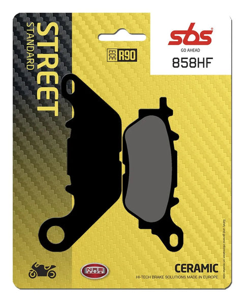 SBS Organic Front Brake Pads 858HF