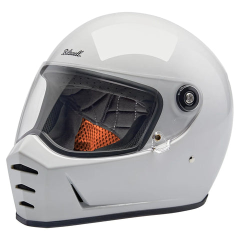 Biltwell Lane Splitter Helmet Gloss White