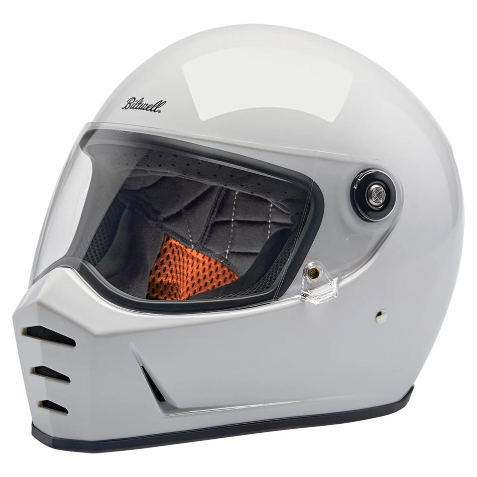 Biltwell Lane Splitter Helmet Gloss White