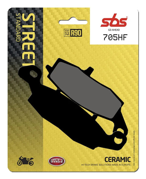 SBS Organic Front Brake Pads 705HF