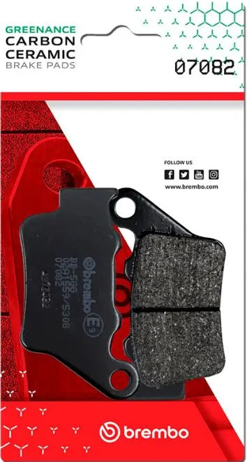 Brembo Ceramic Rear Brake Pads 07082