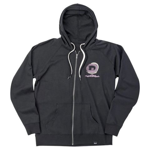 Biltwell Shorty Zip Hoodie Black
