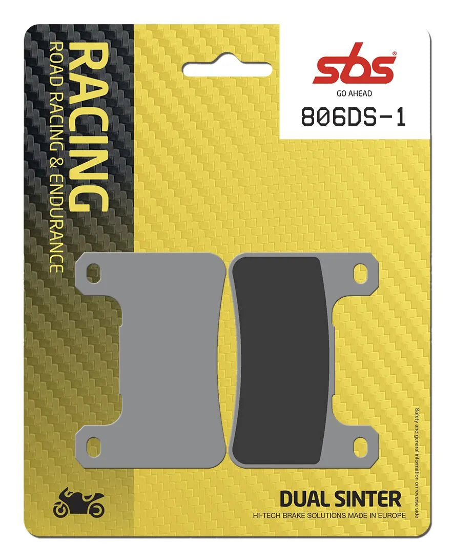SBS Sintered Metal Front Brake Pads 806DS-1