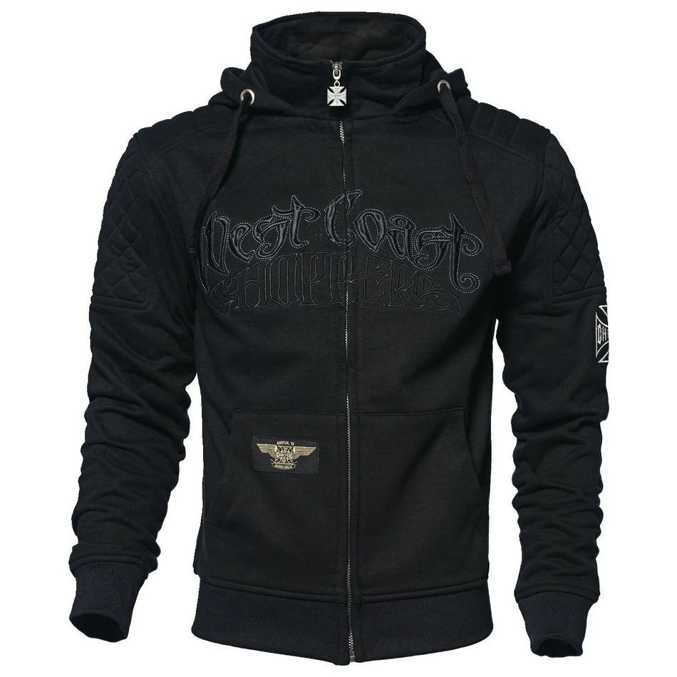 West Coast Choppers Choppers Por Vida Zip Hoodie Black