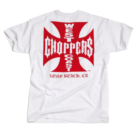 West Coast Choppers OG Classic T-Shirt White/Red