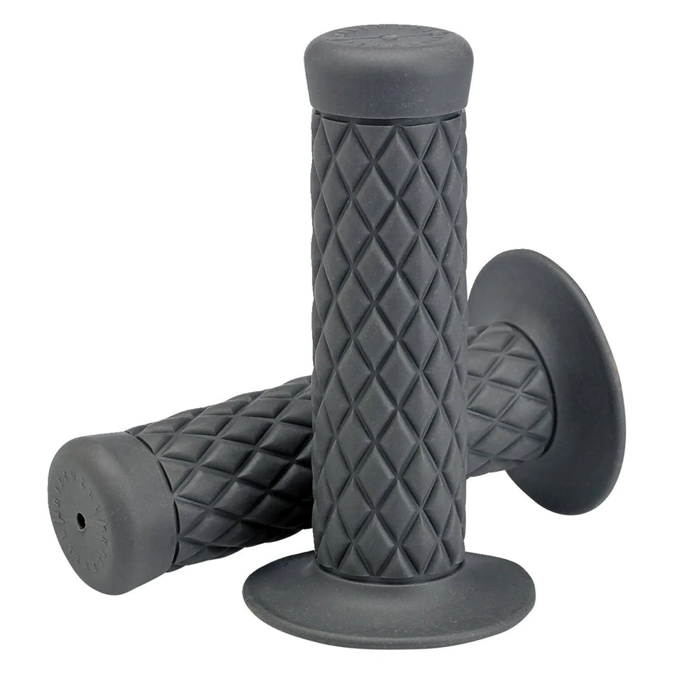 Biltwell 1" TPV Grips Thruster Gray