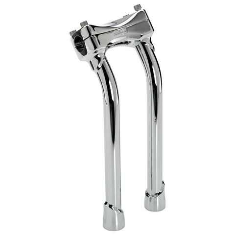 Biltwell Murdock Pullback Risers 12" Chrome