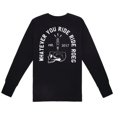ROEG Ricky Skull Jersey Black