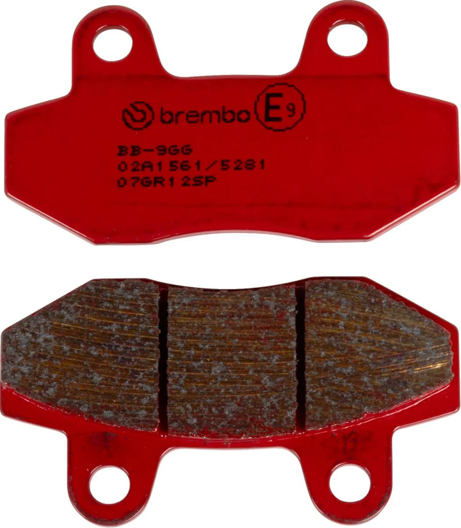 Brembo Sintered Metal Front & Rear Brake Pads 07GR12SP