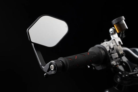 Gilles Tooling STRATOS Bar End Mirror Matt Black