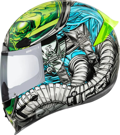 ICON Airframe Pro Outbreak Helmet Blue