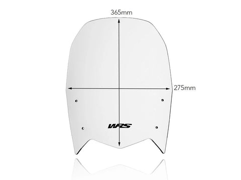 WRS Touring Windscreen Clear (YA015T)