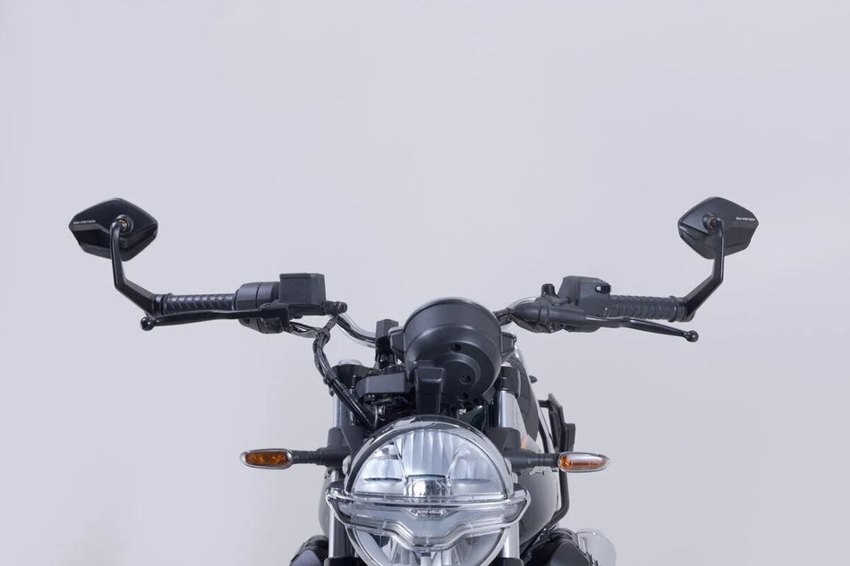 SW-Motech Bar End Mirrors — Moto Guzzi V7 Iv Special / V7 Iv Sport