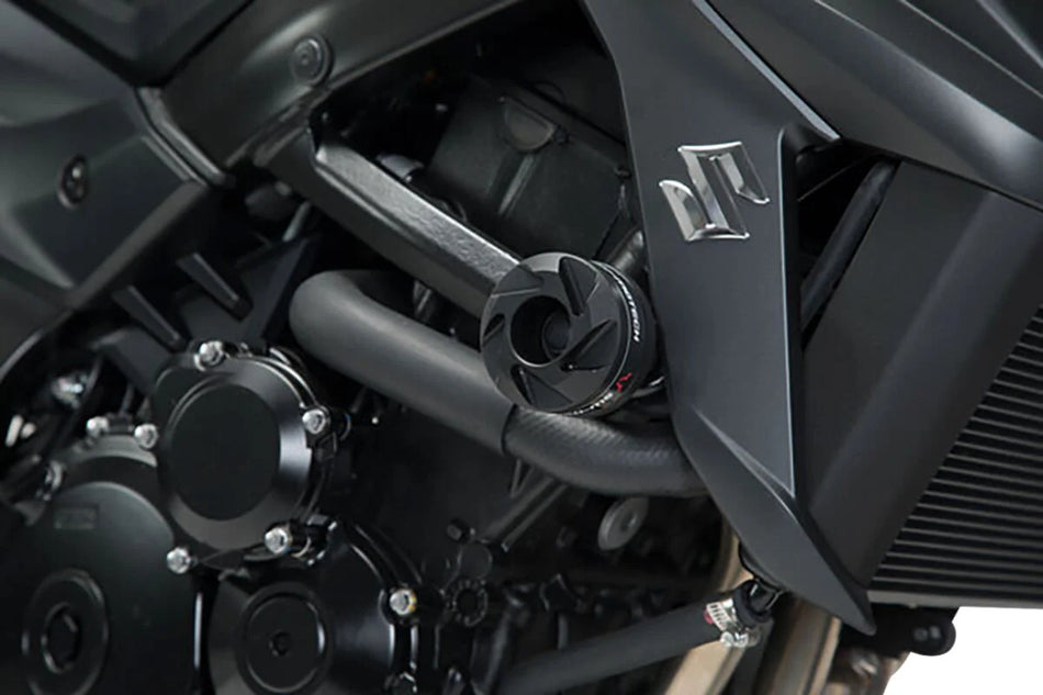 SW-Motech Frame Slider Set Black Yamaha MT-03 /Suzuki GSX-S750