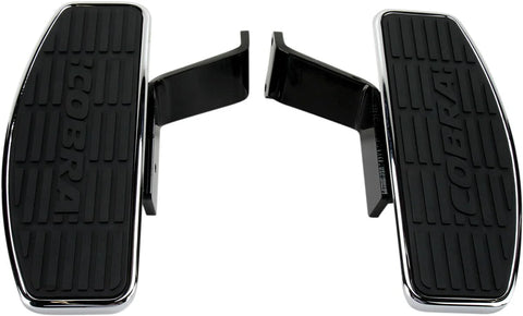 Cobra Front Classic Floorboard Kit Chrome (06-1634)