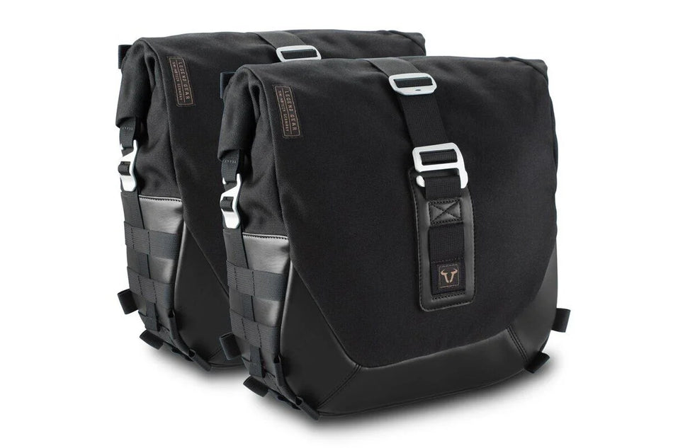 SW-Motech Legend Gear LC2 Side Bag System Black Edition — Kawasaki Meguro S1 / W 230