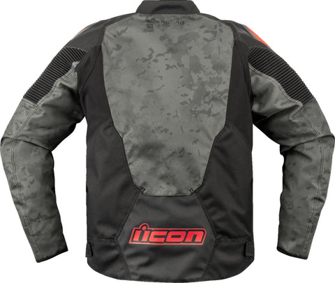 ICON Overlord 3 Magnacross Textile Jacket Black/Dark Grey