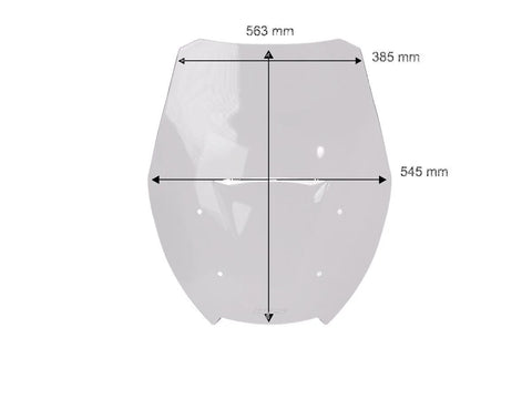 WRS Touring Windscreen Smoked (HO089F)