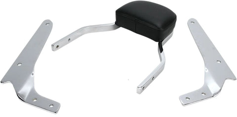 Cobra Mini Square Sissy Bar Chrome with Pad (02-4611)