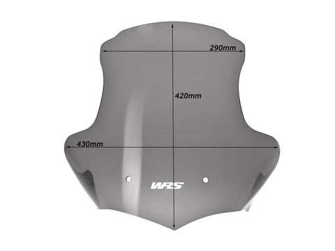 WRS Touring Windscreen Smoked (BM015F)