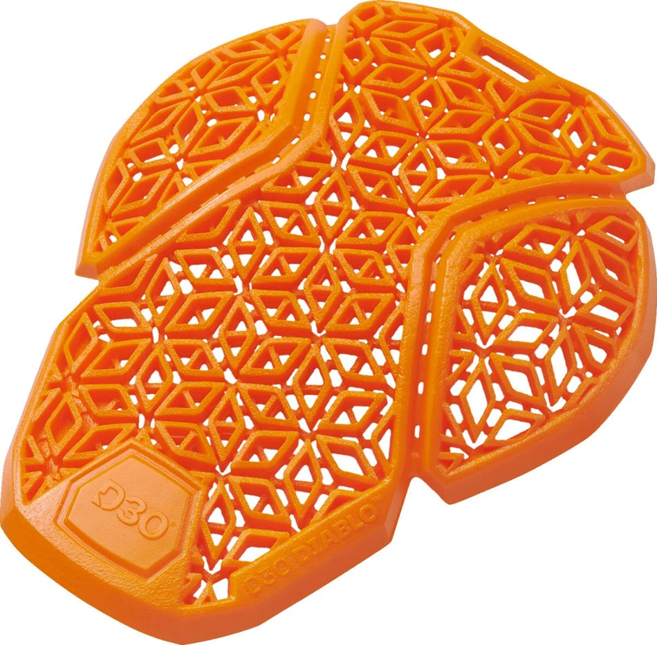 ICON D3O Diablo Level 1 Shoulder Guards Orange