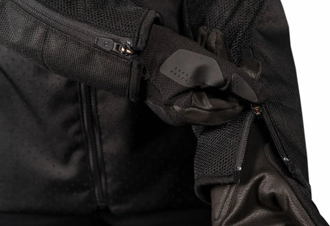 ICON Hooligan CE Women's Textile Jacket Black
