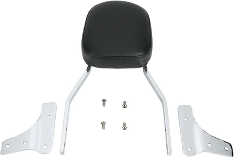 Cobra Tall Square Sissy Bar Chrome with Pad (02-5440)