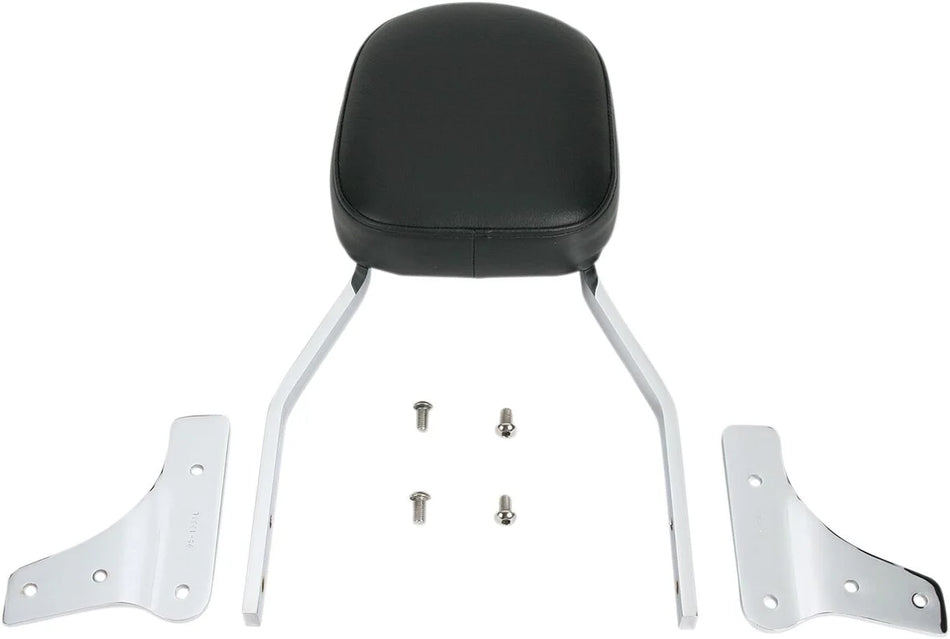 Cobra Tall Square Sissy Bar Chrome with Pad (02-5440)