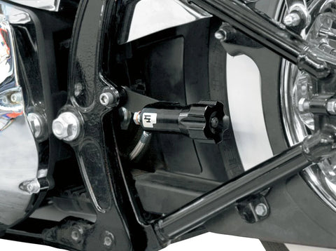 Progressive Suspension 422 Series Heavy-Duty Shocks with Remote Adjustable Preload Chrome