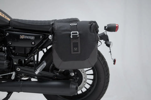 SW-Motech Legend Gear LC2 Side Bag System Brown Edition — Moto Guzzi (BC.HTA.17.797.20200)
