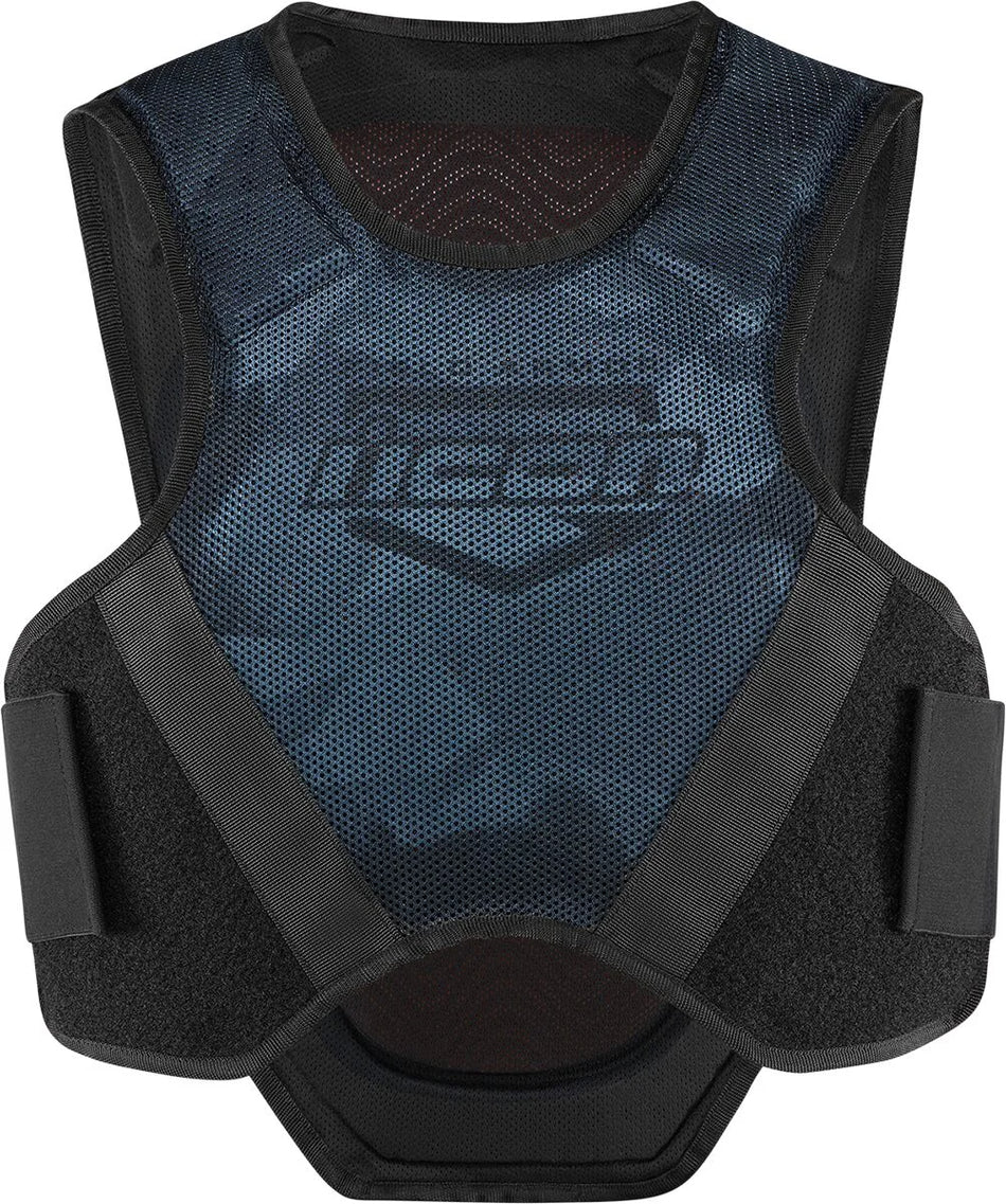 ICON Field Armor Softcore Vest Black/Camo Blue