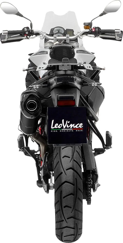 LeoVince LV One EVO Black Edition Slip-One Muffler Ece BMW