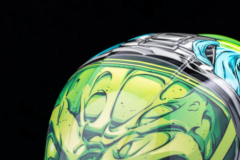 ICON Airframe Pro Outbreak Helmet Blue