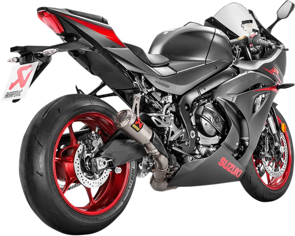 Akrapovic Slip-on Line Muffler Titanium Suzuki GSX R / 100th Anniversary Edition
