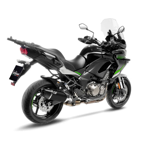 LeoVince LV-14R Black Edition Slip-on Muffler Ece Kawasaki Versys