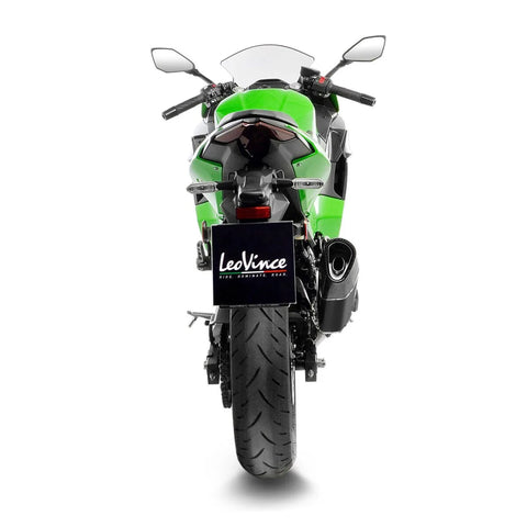 LeoVince LV-14R Black Edition Slip-on Muffler Ece Kawasaki (15607B)