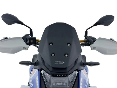WRS Sport Windscreen Matt Black (BM126NO)