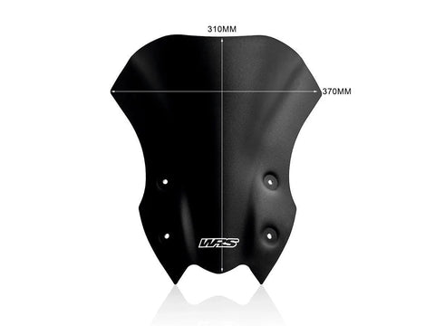 WRS Touring Windscreen Matt Black (KA012NO)