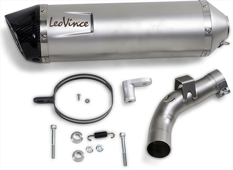 LeoVince LV One EVO Stainless Steel Slip-on Muffler Kawasaki Versys