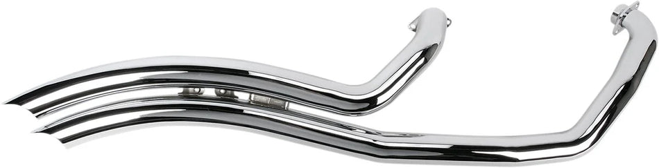 Cobra Speedster Swept Exhaust Chrome with O2 Sensor Bungs