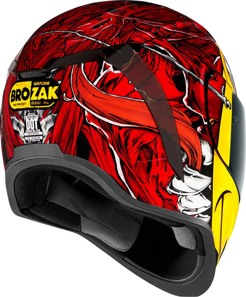 ICON Airform Brozak MIPS Helmet Red